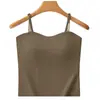 Produto Tendência Transmitido ao Vivo: Linda Camisola Costas Nuas com Bojos Embutidos, Tubo Fino Sem Costura para Uso Interno e Externo