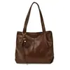 Bolsa Tote Retro de Gran Capacidad para el Viaje Diario de Mujer 2026 Otoño Nuevo Alta Apariencia Elegante Informal Estilo Coreano Bolso de Hombro Único