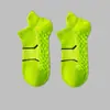 Calcetines atléticos de algodón para hombre, resistentes al olor, absorbentes de sudor, transpirables, calcetines tobilleros finos profesionales para correr, calcetines tobilleros profesionales cortos de rizo resistentes al olor