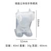 Molde de Silicone para Boneca 3D com Superfície de Espelho Orgulhosamente Brilhante DIY Pintura Gesso Líquido Boneca Molde de Resina Transfronteiriço