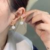 Plato de Incienso para Mosquitos Clip para la Oreja Sin Agujeros en la Oreja Sentido Avanzado Temperamento Simple Aretes de Joker Moda de Lujo Ligero Aretes Indoloros al Mayoreo
