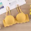 Ropa Interior de Caramelo de una Pieza Shumei para Niñas, Transpirable Push-Up Sexy que Retrae el Pecho Ajustable