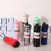 Novo Frasco Espacial Camada Dupla Aço Inoxidável Garrafa Térmica Esportes de Equitação ao Ar Livre Portátil Grande Capacidade Copo de Carro