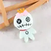 Broche de Pelúcia Desenho Animado Criativo Boneca Bolsa de Joias Recheada com Algodão Acessórios Chaveiro Pingente
