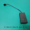 Hilo de Fibra Luminosa Flexible Ultra Fino Tela de Luz Fría Costura Bordado Ropa Hecho a Mano DIY Luces Decorativas de Ambiente