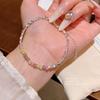 Pulsera de Circonita Super Brillante de Venta Caliente 2025 para Mujer, Versátil, de Alta Gama, Nuevo Estilo Retro Chino Mariposa Joyería al por Mayor