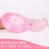1.5 sombrero de ganchillo de verano cinta cinta de gasa transparente gasa ganchillo sombrero de sol hilo de cinta bolsa tejida a mano