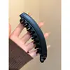 Pinza Banana Pinza para el Pelo con Estampado de Leopardo para Cola de Caballo Alta para Mujeres, Estilo de Gama Alta, Nuevo Pinza para el Pelo Grande Retorcida 2025 Accesorio para el Cabello para Verano