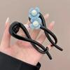 Elegante Pinza Twist de Flores Pinza de Agarre Pinza para el Cabello de Disco para la Parte Trasera de la Cabeza Horquilla para el Cabello para Mujer Nuevo 2024 Tocado