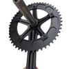 Bielas integradas para bicicleta de carretera, 165 mm, placa dentada hueca, 49 dientes, con BB144BCD