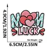 Nuevos Parches de Tela Bordados con Frases en Inglés Personalizadas con Adhesivo Termofusible, Parches Decorativos Lindos de Perro mm, Parches en Stock