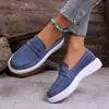 Mocassins femininos, nova coleção de outono 2026, sapatos casuais de camurça com sola macia, estilo britânico, mocassins fáceis de calçar
