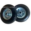 Roda de carrinho de 8 polegadas 2.50-4 Roda de espuma PU com raios ferramenta de flor pneu de carro resistente ao desgaste não inflável roda sólida