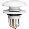 Tapón antifugas para lavabo, desagüe de cerámica, desodorante, núcleo de rebote, fregadero de tipo empuje, accesorios para lavabo