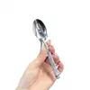 Tenedor y Cuchara de Acero Inoxidable con Mango de Textura de Diamante Creativo Juego de Cinco Piezas de Vajilla Estilo Occidental Cuchara de Postre Cuchara de Té Acabado Espejo Dorado