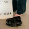 Sapatos Mary Jane de Bolinhas Estilo Francês para Mulheres, Novo Modelo de Verão 2026, Adequados para Combinar com Vestidos, Sapatos de Festa, Sapatilhas Baixas