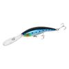 Tabla de lengua larga flotante agua cebo Luya anillo cuentas Mino 13.8 CM14. 5g plateado reforzado doble anzuelo cebo productos de pesca marítima