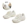 Tenis de Piel Genuina para Mujer con Aumento Interno de Altura de 2.5 cm, Novedad Primavera/Verano 2026, Suela Gruesa, Casual, Versátil, Zapatos de Papá