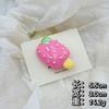 Pinza de Pato de Comida Simulada Pinza para el Cabello de Personalidad de Moda Accesorio Pequeño para el Cabello de Un Dólar Decoración de Puesto de Juguetes de Comida Divertida Original