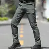 2026 Comercio Exterior Verano Hombres Nuevo Versátil Holgado Pantalones Deportivos Exteriores Color Sólido Estilo Militar Pantalones de Trabajo Mayoreo