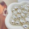 Perlas artificiales barrocas acrílicas de color brillante, cuentas sueltas de formas especiales, accesorios hechos a mano, material de bricolaje