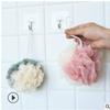 Bola de baño grande de dos colores Flor de baño Bola de baño para frotar la espalda Flor de baño Color a juego Hogar Baño Bola de baño Bola de baño al por mayor