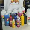Pintura de transferencia de calor con tinta blanca impresión digital polvo agitado inyección de tinta offset pintura de transferencia de calor impresora de escritorio tinta de pintura 500ml