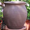 Maceta de terracota transpirable sin esmaltar color rojo buganvilia maceta grande de barro sin esmaltar rosa maceta de cerámica de tubo alto maceta para suculentas y pilas viejas