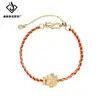 Cuentas de Transferencia del Año Zodiacal Cuerda Roja Trenzada de Múltiples Hilos Lujo Accesible para Mujer Diseño de Nicho Moda de Gama Alta Elegante Pulsera Sencilla