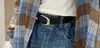 Roupas infantis estilo coreano 2026 conjunto infantil primavera e outono: Conjunto de três peças para meninas: camisa xadrez, camiseta básica e jeans de perna larga, moderno