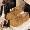 Zapatos Birkenstock para mujer 2026 estilo coreano modernos nuevos de otoño de cobertura total sin cordones zapatos Birkenstock de doble uso mocasines de suela gruesa
