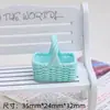 Accesorios de Resina Crema Gel Pasador Hecho a Mano DIY Zapatos con Agujeros Botón Material para Joyería Dibujos Animados Multicolor Estereoscópico Cesta de Frutas y Verduras