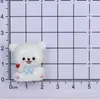 Ornamento de Urso Tridimensional Brilhante para Controle Central Acessórios de Resina Chaveiro Pingente Acessórios de Interior de Carro Acessórios de Carro