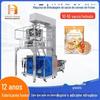 Máquina de pesar e ensacar aveia alimentador de sacos de aveia pré-fabricados máquina de ensacamento quantitativo máquina de pesar e dosar grânulos alimentador de sacos