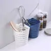 Cesta de Almacenamiento Cesta de Baño Contenedor de Almacenamiento Cesta Colgante de Cocina Cesta de Almacenamiento para Baño Gancho Colgante de Plástico para Maquillaje Suministros