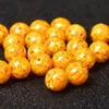 Contas Soltas de Cinábrio Natural e Realgar Contas de Cristal Contas Redondas Contas Amarelas Translúcidas Cinábrio Acessórios DIY Feitos à Mão Contas para Acessórios