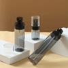 30ml60ml80ml100ml120ml plástico preto transparente imprensa névoa fina frasco de spray dividido toner pequeno regador