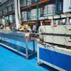 Máquina de Mangueira de Metal Galvanizada PVC Macio/PE Revestida Equipamento de Extrusão Linha de Produção de Mangueira Corrugada Revestida Plana