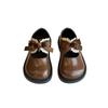 Zapatos Retro de Cuero Negro para Niñas Verano 2025 Nuevos Zapatos Lolita para Niños Zapatos de Princesa con Lazo para Bebé