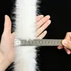 Venta al por mayor de fábrica Tiras de Piel Sintética de Zorro para Capas, Hanfu y Qipao, Accesorios de Ribete de Borde de Piel de Zorro Grueso y Densamente Tejido de Colores