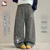 Pantalones de Otoño para Niñas 2026 Estilo Nuevo, Ropa para Niños Talla Mediana y Grande, Versátil para el Día a Día, Elegantes, Pantalones Casuales Sueltos