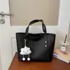 Bolso Tote Simple de Gran Capacidad Estilo Europeo para Mujer Bolso de Hombro Único Colgante de Nube Versátil Bolso Grande de Cuero Suave para Llevar en la Mano
