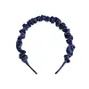 Diadema de Seda de Morera Natural para Mujer, Accesorio para el Cabello Plegado de Alta Gama, Accesorio para el Cabello Moderno y Versátil