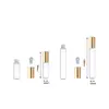 Frasco de Óleo Essencial 5ml 10ml Frasco Roll-on de Perfume Recarregável Frasco de Amostra Portátil para Viagem Cosméticos Frasco Recarregável