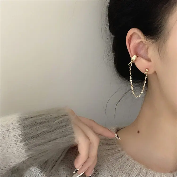 个性链条耳骨夹套装