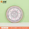Wuhe A5 Material Atravessando Fronteiras Grau Alimentício Melamina Louça Estilo Boêmio Luxo Acessível Retrô Conjunto de Tigelas, Pratos, Copos e Xícaras
