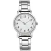 Venta Caliente Transfronteriza Números Romanos Decorativos Banda de Hierro Casual Combinación Perfecta Cuarzo Reloj de Pareja Reloj de Cuarzo de Escuela Preparatoria para Estudiantes