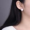 Suministro Transfronterizo Aretes de Perla Dorada de Té para Mujer Aretes Retro Franceses Champagne Lujo Ligero Combinan con Todo Aretes de Alta Gama