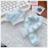 Solo Ropa para MuñecasConjunto de Suéter y Bufanda de Lana Lindo y Moderno para Muñecas, Adecuado para Juguetes de Peluche Kt de Piernas Largas