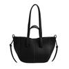 Bolsa de Ombro/Axila de Asas de PU Macio Transfronteiriça 2024 Nova Chegada Bolsa Grande Portátil Feminina Tote de Grande Capacidade Bolsa Feminina